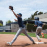 Cal Baseball Camper First Base