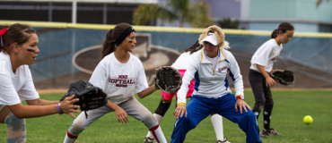 Debbie Nelson Nike Softball Coaching Stance