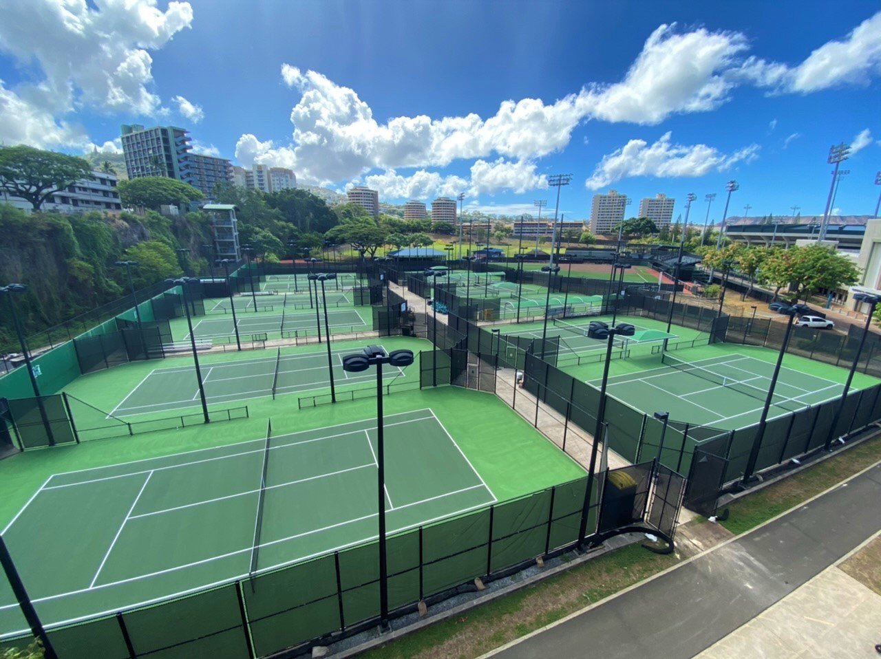 Tennis Camp at University of Hawaii, Manoa