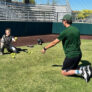 Catchers at La Verne Baseball Camp 23 1